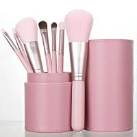 Juego de Brochas de maquillaje profesional de alta gama con cubo, colorete en polvo, sombra de ojos, base de cejas, herramienta - details 5