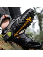 Zapatos de senderismo de malla para hombre, zapatillas deportivas transpirables de secado rápido, de goma resistente al desgaste, para deportes acuáticos, suaves y con buen agarre. - details 4
