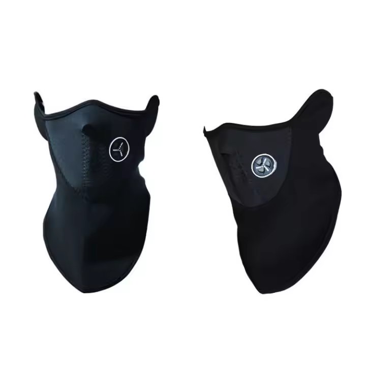 Pasamontañas cálido para Motocicleta, máscara facial para montar en Moto, ciclismo, esquí, Motocross, velo de aire - 1