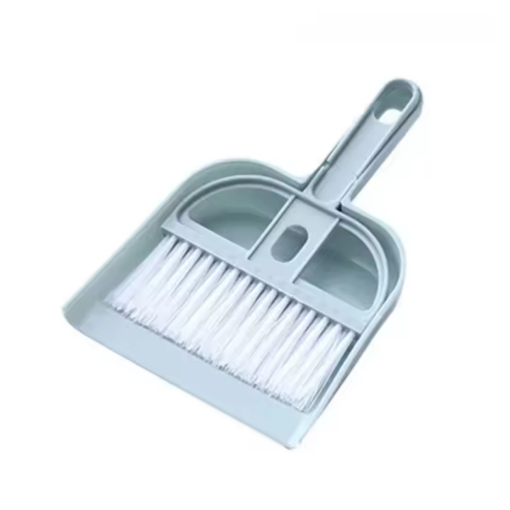 Barredora Recogedor Set Pequeño Hogar Mini Escritorio Polvo Pelo Suave Barrer Cama Cepillo Limpieza Ventana Alféizar Cepillo - 1