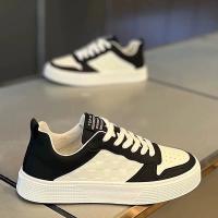 Zapatos De Tablero Transpirables Para Hombres, Pequeños Zapatos Blancos Casuales - details 8