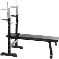 Banco de Pesas Plegable Ajustable para Entrenamiento en Casa Ideal para Press Banca y Ejercicios de Fitness Soporte Barra Pesas Incluido - details 3
