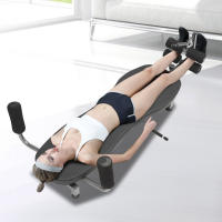 Máquina de estiramiento de espalda para el hogar y el gimnasio, sistema de tracción de la columna Lumbar, ensanchador de ligamento negro - details 5