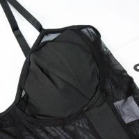 Ropa Sexy ajustada para mujer, moldeador con escote en V profundo, tirantes ajustables, sujetador acolchado suave reforzado, top - details 3