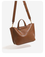 Bolso de Primavera para Mujer Bolso de Mano de Cuero de Un Solo Hombro Oblicuo - details 3