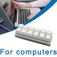 Miniteclado portátil de 12 teclas, dispositivo para juegos, programable, función mecánica - details 8