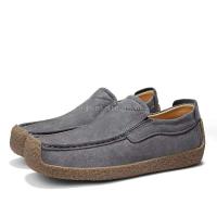Nuevo casual con ante y cuero de caucho alto para calzado deportivo de hombre. - details 8