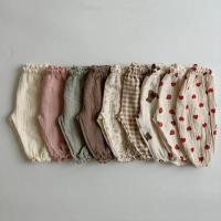 Pantalones de Verano para Bebé Organicos Estampado de Tigre Oso Floral - details 0