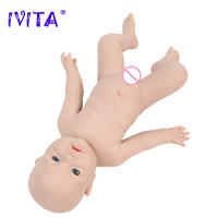 Muñeca de Bebé Renacida de Silicona IVITA Muñeca Realista de Niña Sin Pintar DIY - details 14