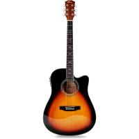 4/4 Guitarra Electroacústica para Adultos Zurdos, Guitarra Principiante Folk con Accesorios Completos (41 Pulgadas) - details 19
