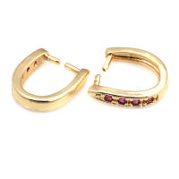 Colgantes de latón de Color dorado de 18K, conectores, cierres de Clip a presión, joyería Diy de alta calidad, accesorios para collares para mujer - details 32