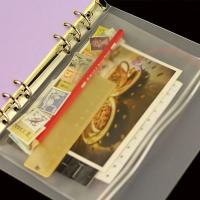 Carpeta Organizadora de Archivos A5-A7 PVC Transparente con Cierre de Cremallera para Escuela 5 Piezas - details 6