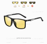 Gafas de Sol Polarizadas Photochromáticas de Marca Cuadrada Gafas de Visión Nocturna para Conducir - details 17
