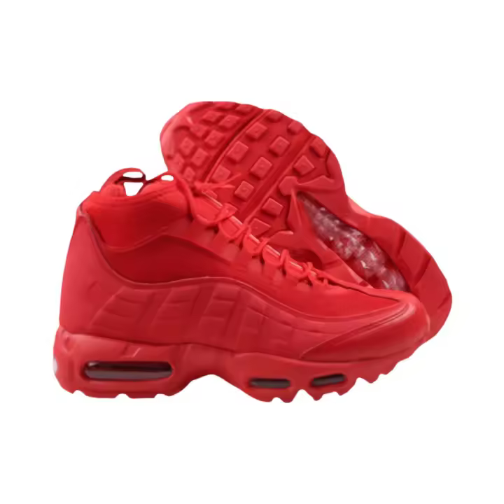 Zapatillas altas para hombre Air Cushion Zapatillas amortiguadoras Aumento de altura Casual Walking Shoes - 1