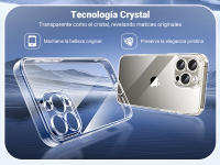 UGREEN Crystal Clear Original Protection Series Funda para teléfono para iPhone 16, iPhone 16 Plus, iPhone 16 Pro, iPhone 16 Pro Max, Transparente - details 3