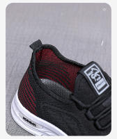 Zapatillas de moda para hombre Zapatillas elásticas ultraligeras y transpirables Suela blanda Zapatos casuales - details 5