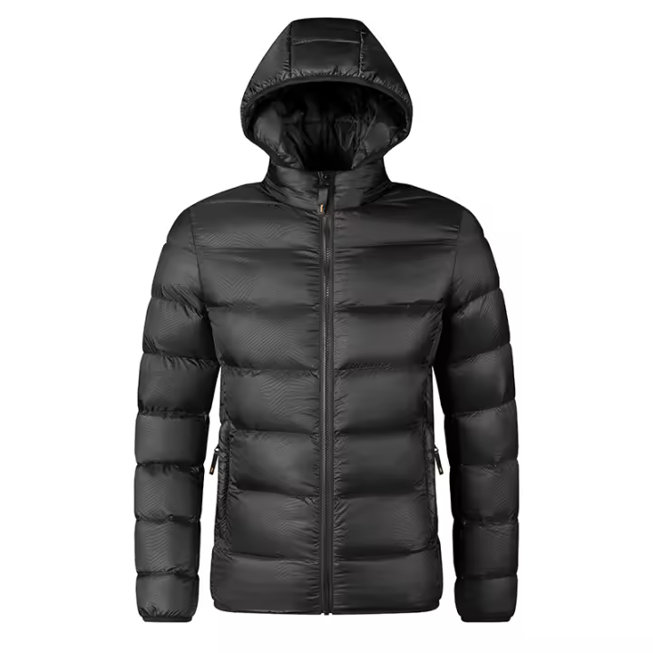Chaqueta Parka de Invierno para Hombres Cálida, Gruesa, A Prueba de Viento, Moda Casual Elegante - 1