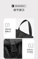 Deportes de viaje Montañismo al aire libre Senderismo Mochila de gran capacidad Impermeable Ligero Ordenador Bolsa de la escuela Mochila funcional - details 39