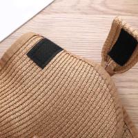 Nuevo sombrero con viseras de verano para mujer, sombreros de paja con lazo grande y ancho, gorros de protección UV para playa para mujer - details 16