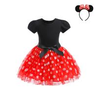 Disfraz brillante de Minnie Mouse para niñas pequeñas y niños, disfraz de Cosplay para niñas, fiesta de cumpleaños, vestido elegante de Pascua - details 18