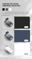 Auriculares inalámbricos Lavalier K68, audífonos de negocios 6 en 1, soporte para reuniones, grabación, MP3, tarjeta TF, reproducción, Bluetooth, micrófono - details 11