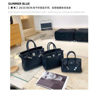 Nuevo bolso de platino para mujer, bolso con patrón de lichi, versátil, de gran capacidad, bandolera, bolso de mano para mujer - details 8