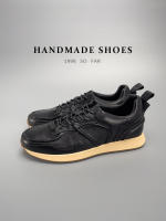 Zapatos hechos a mano de cuero vacuno de moda, transpirables y versátiles para hombre. - details 22