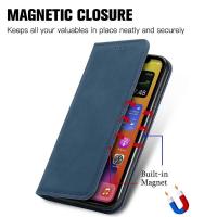 Para Google Pixel 8a Funda de teléfono de cuero PU con tapa estilo libro con tacto de piel - details 1
