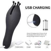 Masturbador para lamer lengua masculina, mamada, orgasmo, masturbación, glande de 10 velocidades, masajeador vibratorio, entrenamiento de resistencia, Juguetes sexuales - details 13