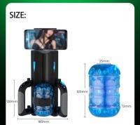 Empaque privado SEXY Masturbador Masculino de Alta Velocidad con Empuje hine Copa de Masturbación Vaginal Telescópica Automática Juguete Sexual para Hombres - details 19
