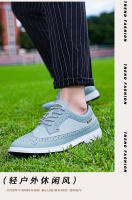 Zapatos de golf de gran tamaño estilo británico zapatos deportivos casuales ligeros y resistentes al desgaste - details 2