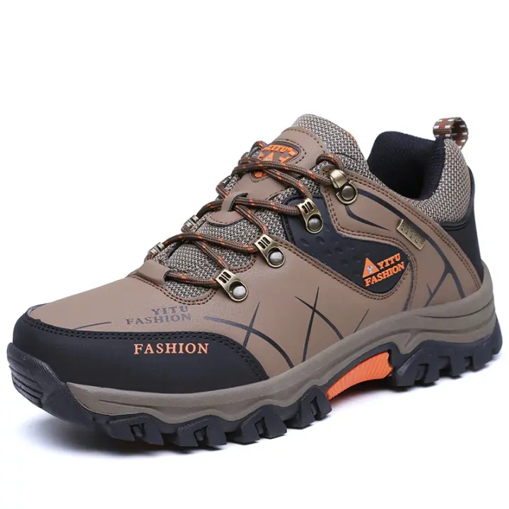 Zapatos de senderismo impermeables para hombre, zapatillas de escalada de montaña, calzado de entrenamiento al aire libre, antideslizante, novedad - 1