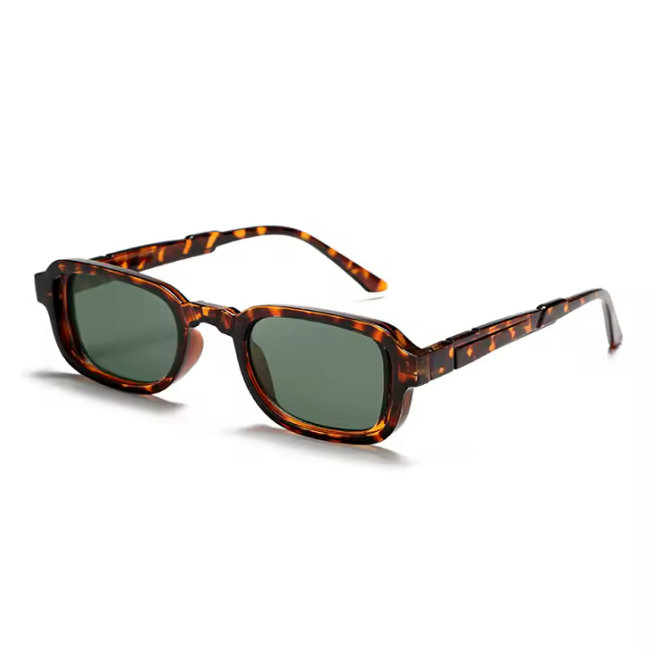 Nuevas gafas de sol de montura pequeña para hombres, gafas de sol cuadradas para mujeres, gafas de sol retro personalizadas - 1