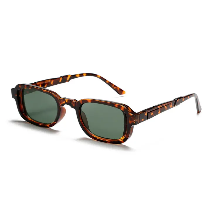 Nuevas gafas de sol de montura pequeña para hombres, gafas de sol cuadradas para mujeres, gafas de sol retro personalizadas - 1