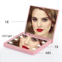 Espejo de Maquillaje Portátil con Luz Pequeño, Plegable, Luz Magnífica Ideal para Viajes - details 2