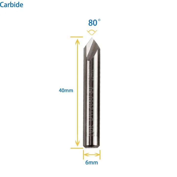 Cortador de Dimple de Carburo para Corte de Llave Vertical Herramientas de Artesanía Duplicación de Llave Herramientas de Corte de Moldeo 90° 95° 100° - 1