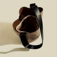 Bolso de Hombro de Cuero Mate con Cierre de Hebilla Bolso Cruzado Versátil para Mujeres - details 2