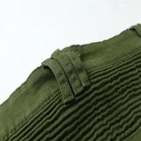 Pantalones vaqueros azules para hombre estilo motociclista pantalones desgastados carga militar moda - details 11