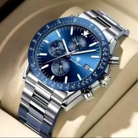 Reloj de cuarzo multifunción con correa de acero - details 1