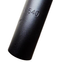 Manillar de bicicleta MTB de 25,4mm, negro, 520-540mm, fácil de instalar, proceso ultraligero 3D, aleación de aluminio, alta calidad, nuevo - details 0