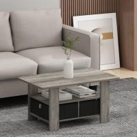 Mesa De Centro, Madera compuesta, Nuez /Marrón Oscuro, Talla única - details 58