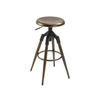 Juego de mesa moderna con 2 sillas altas y taburetes para comedor, juego de 3 muebles para ahorrar espacio para cocina, balcón, restaurante o bar, marrón y negro - details 12