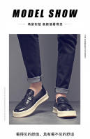 Zapatos de cuero para hombre, tendencia plataforma, zapatos casuales de moda ligera, zapatos de hombre - details 10