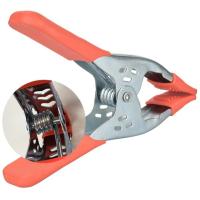 Abrazadera potente portátil, clip a resistente, abrazadera de resorte firme súper elástica, Mango cómodo de 6 pulgadas, Alicates de punta plana, herramientas artesanales - details 16