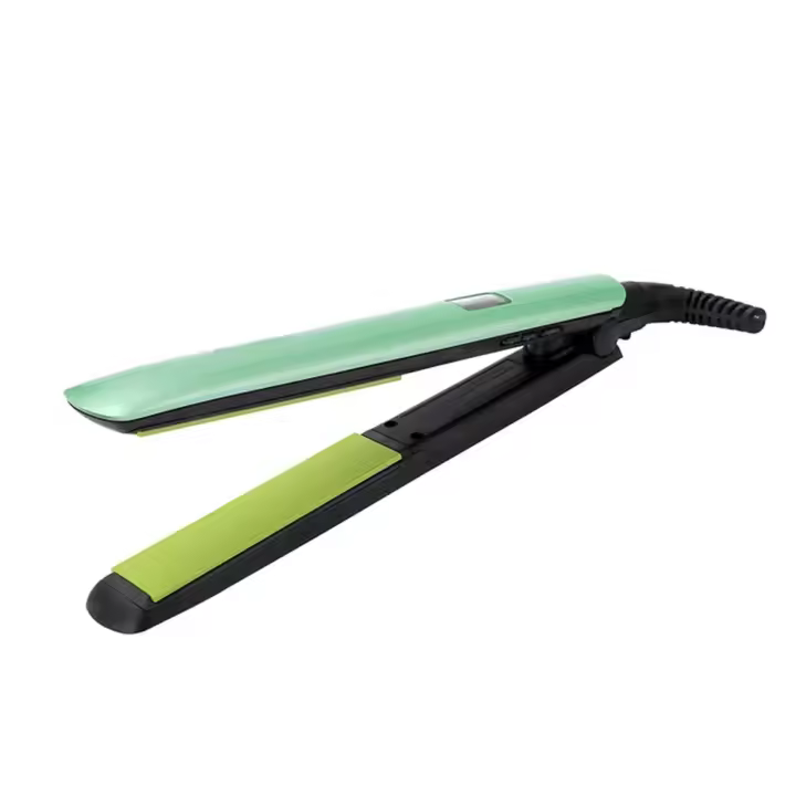 Plancha de pelo profesional de cerámica S9960, plancha de pelo de queratina Digital LCD de 1,25 pulgadas - 1