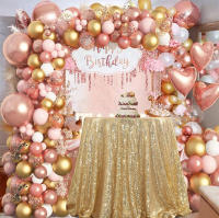 Mantel de Mesa de Lentejuelas Redondo de 120cm Ideal para Bodas, Cumpleaños, Navidad, Exteriores - details 0