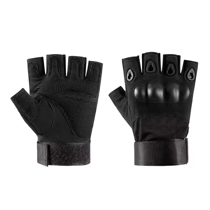 Guantes tácticos de caza de medio dedo entrenamiento Fiess antideslizante deportes de ciclismo Breatha resistencia al desgaste - 1