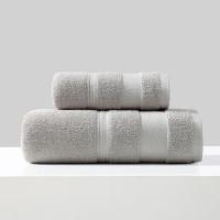 Toallas de cara y mano absorbentes y suaves de algodón, juego de toallas de baño de lujo para Hotel, Spa, sólido y suave - details 10