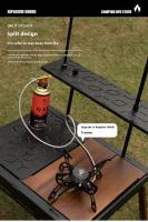 Lohascamping - Sartén portátil de propano IGT 4000W, quemador de butano, estufa de camping plegable, estufa de gas de alta potencia - details 8