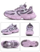 Zapatos de seguridad con cabeza de acero para mujer con botones de verano, zapatos de trabajo para mujer de fábrica con parte superior transpirable - details 9